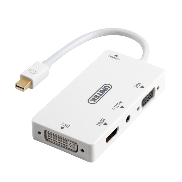 C&#225;p MiniDisplayport to HDMI / DVI / VGA / Audio Unitek (Y 6354)